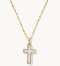 Load image into Gallery viewer, Cross Gold Pendant Necklace