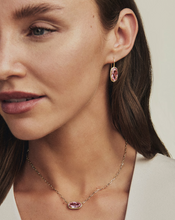 Load image into Gallery viewer, Elisa Luxe Gold Short Pendant Necklace