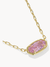 Load image into Gallery viewer, Elisa Luxe Gold Short Pendant Necklace