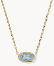 Load image into Gallery viewer, Elisa Luxe Gold Short Pendant Necklace