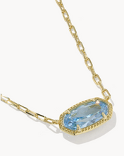 Load image into Gallery viewer, Elisa Luxe Gold Short Pendant Necklace