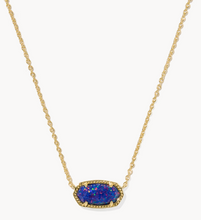 Load image into Gallery viewer, Elisa Gold Pendant Necklace