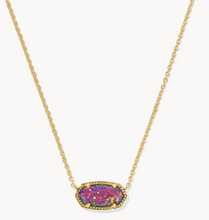 Load image into Gallery viewer, Elisa Gold Pendant Necklace