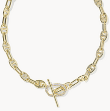 Load image into Gallery viewer, Elisa Toggle Gold Link and Chain Necklace