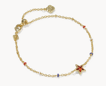 Load image into Gallery viewer, Mini Cassidy Gold Delicate Chain Bracelet