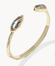 Load image into Gallery viewer, Ophelia Gold Cuff Bracelet