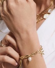 Load image into Gallery viewer, Parker Charm Gold Bracelet