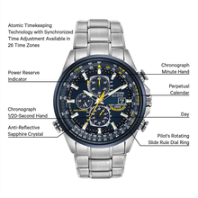 Load image into Gallery viewer, Citizen World Chronograph A-T Watch AT8020-54L