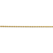 Load image into Gallery viewer, 14k 1.50mm D/C Rope with Lobster Clasp Chain
