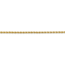 Load image into Gallery viewer, 14k 2mm D/C Rope with Lobster Clasp Chain
