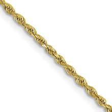 Load image into Gallery viewer, 10k 1.5mm Diamond-cut Rope Chain
