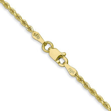 Load image into Gallery viewer, 1.75mm Rope Chain Necklace Solid 10K Yellow Gold 18&quot;
