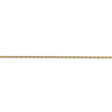 Load image into Gallery viewer, 10k .7mm Carded Cable Rope Chain
