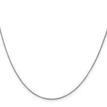 Load image into Gallery viewer, 10K White Gold .7mm Box Chain
