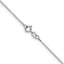 Load image into Gallery viewer, 10K White Gold .7mm Box Chain
