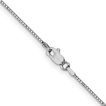 Load image into Gallery viewer, 10k White Gold .9mm Box Chain
