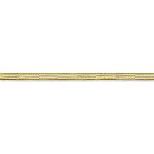 10k 3mm Silky Herringbone Chain