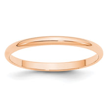 Load image into Gallery viewer, 10k Rose Gold Lightweight Band
