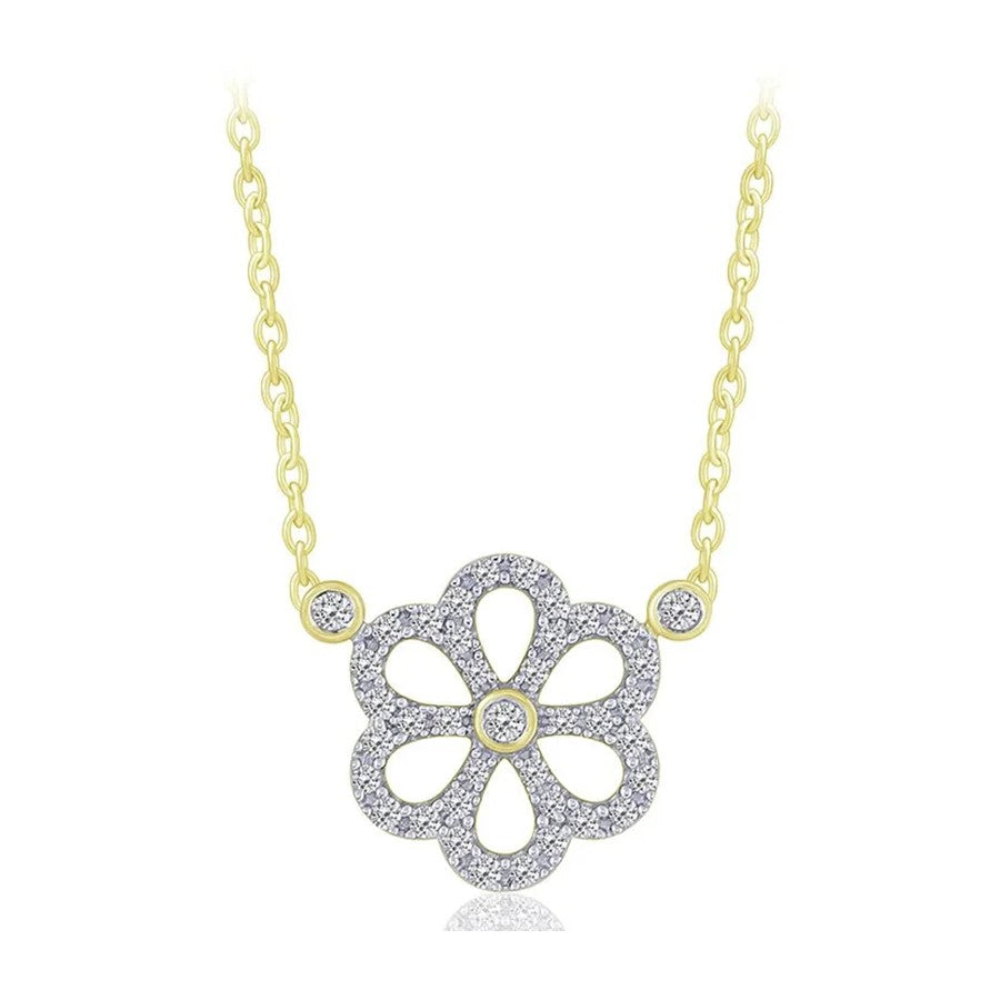 14 Karat Flower Style Necklace