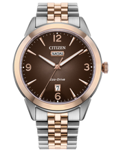 Load image into Gallery viewer, Citizen Rolan Brown Dial Watch AW0156-57X
