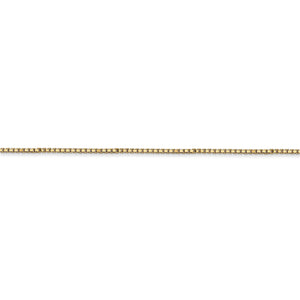 14k 1mm Box Chain
