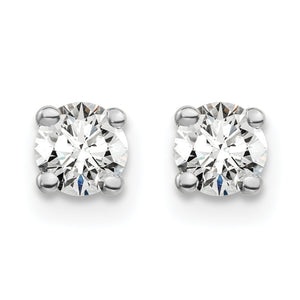 14kw 1/2ct Lab Grown Diamond VS/SI+ G+ Round Comp Heavyweight Earrings