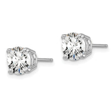 Load image into Gallery viewer, 14kw 1 1/2ct Lab Grown Dia VS/SI+ G+ Round Comp Heavyweight Earrings
