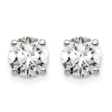 Load image into Gallery viewer, 14kw 1 1/2ct Lab Grown Dia VS/SI+ G+ Round Comp Heavyweight Earrings

