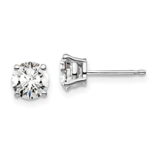 Load image into Gallery viewer, 14kw 1 1/2ct Lab Grown Dia VS/SI+ G+ Round Comp Heavyweight Earrings
