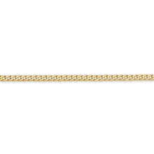 Load image into Gallery viewer, 14k 2.2mm Flat Beveled Curb Chain
