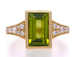 Peridot Dinner Ring