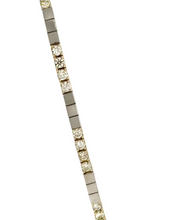 Load image into Gallery viewer, 3.60 Carat Total Weight Two-Tone Diamond Bracelet
