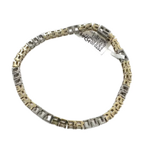 Load image into Gallery viewer, 3.60 Carat Total Weight Two-Tone Diamond Bracelet
