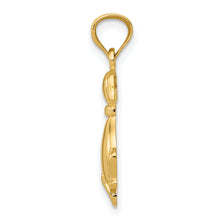 Load image into Gallery viewer, 14k Polished Sitting Dog Pendant
