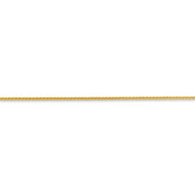 Load image into Gallery viewer, 1.05mm Spiga Chain Necklace Solid 14K Yellow Gold 20&quot;
