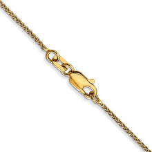 Load image into Gallery viewer, 1.05mm Spiga Chain Necklace Solid 14K Yellow Gold 20&quot;
