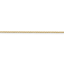Load image into Gallery viewer, 14k 1.4mm D/C Round Open Link Cable Chain
