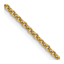Load image into Gallery viewer, 14k 1.6mm Round Open Link Cable Chain
