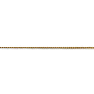 14k 1.2mm Parisian Wheat Chain