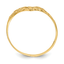 Load image into Gallery viewer, 14k Diamond-Cut Filigree Ring
