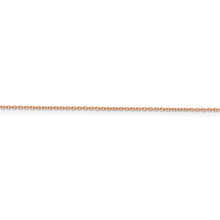 Load image into Gallery viewer, 14k Rose Gold 1.0mm D/C Cable Chain
