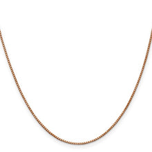 Load image into Gallery viewer, 1mm Rope Chain Necklace Solid 14K Yellow Gold 18&quot;
