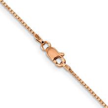 Load image into Gallery viewer, 1mm Rope Chain Necklace Solid 14K Yellow Gold 18&quot;
