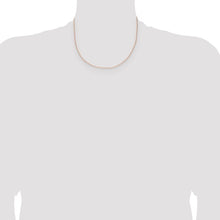 Load image into Gallery viewer, 1.05mm Spiga Chain Necklace Solid 14K Rose Gold 18&quot;
