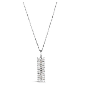 14K Vanilla Gold® Pendant | Vanilla Diamonds® 1/8 cts.