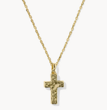 Load image into Gallery viewer, Cross Gold Pendant Necklace

