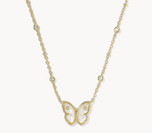 Load image into Gallery viewer, Cailey Butterfly Gold Short Pendant Necklace
