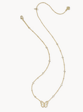 Load image into Gallery viewer, Cailey Butterfly Gold Short Pendant Necklace
