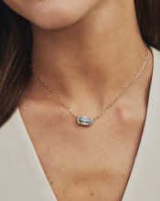 Load image into Gallery viewer, Elisa Luxe Gold Short Pendant Necklace
