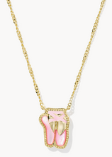 Load image into Gallery viewer, Ballet Gold Short Pendant Necklace
